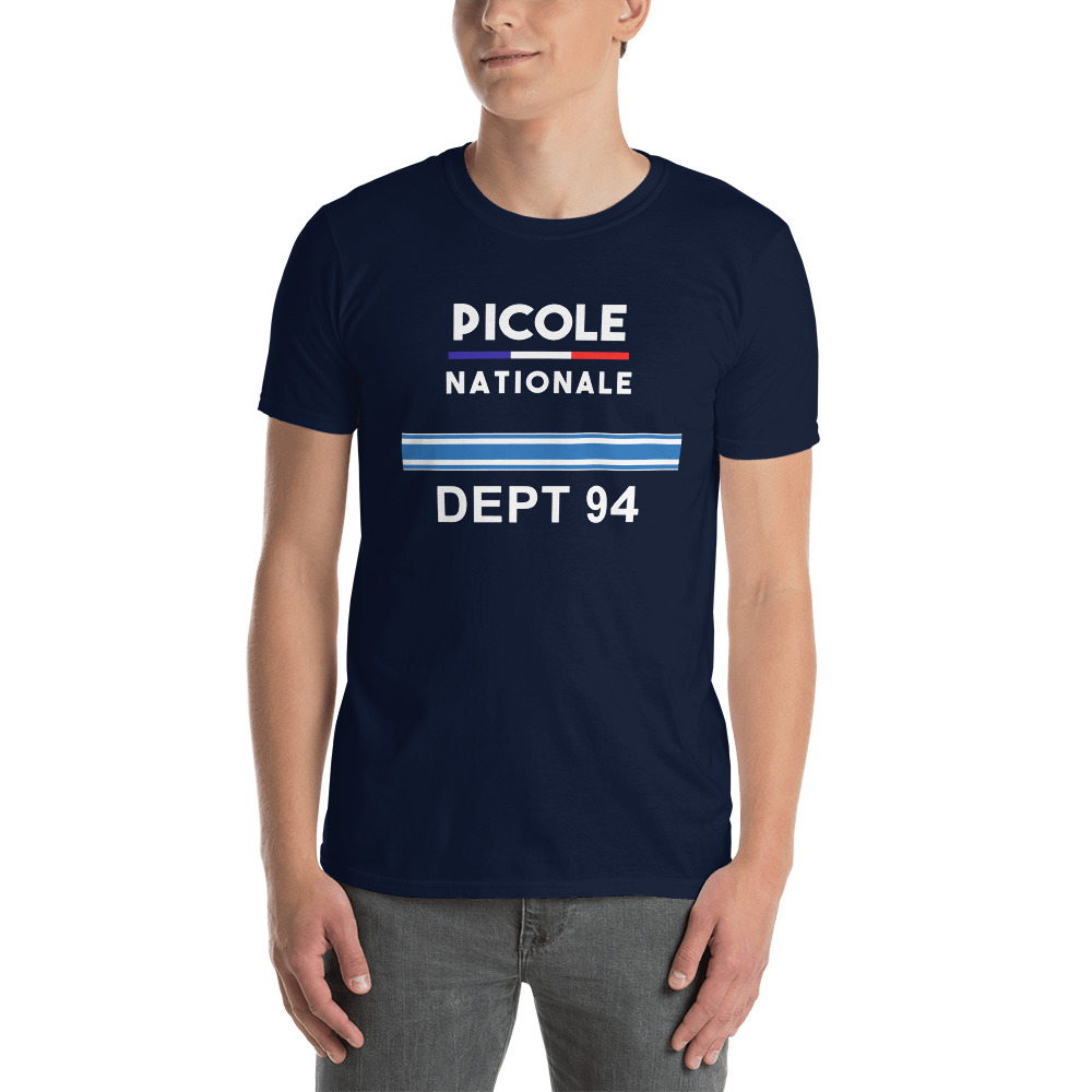 T-shirt Humour "Picole" Pour Homme - Coupe Classique, Manches Courtes - Coton Léger - Pour Look Décontracté Et Drôle
