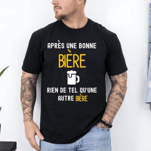 t shirt apres une bonne biere noir 1