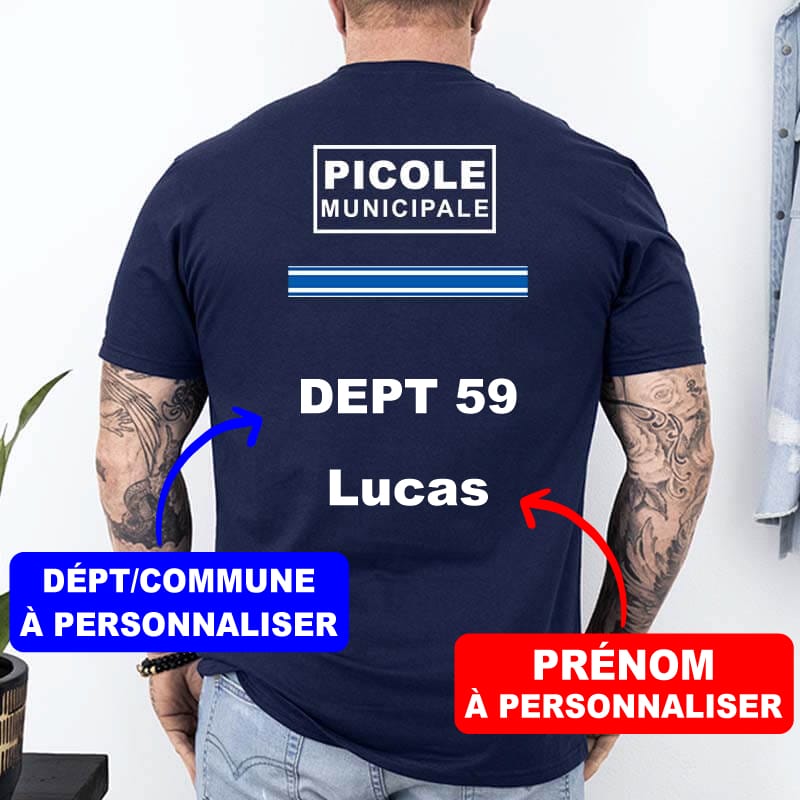 t-shirt-picole-municipale-arriere-homme-personnalisé-dept-prénom-bleu-marine