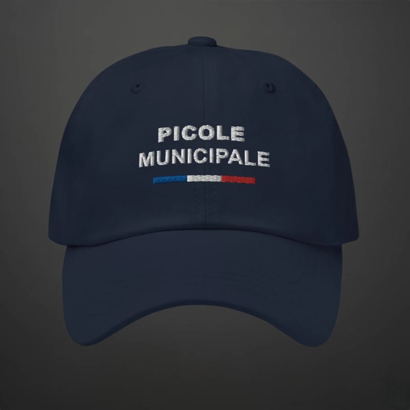casquette picole municipale bleu marine_