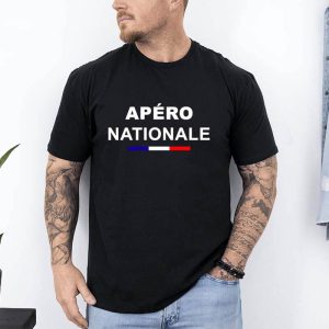 t shirt apero nationale noir