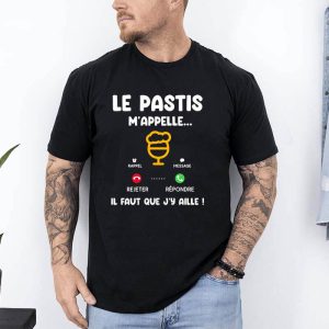 t shirt pastis mappelle noir