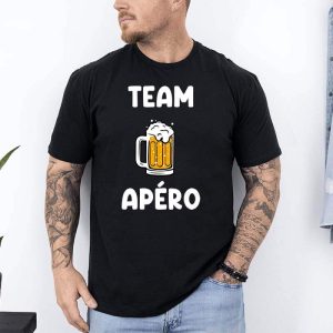 t shirt team apero noir