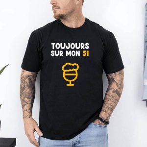 t shirt toujours sur mon 51 noir