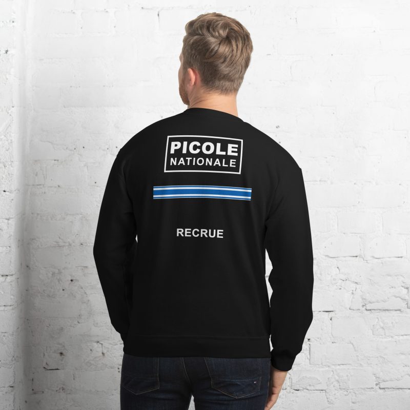 unisex crew neck sweatshirt black back 66cc9373aa859