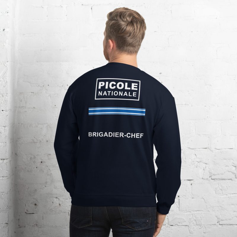 unisex crew neck sweatshirt navy back 66cc909a8d808