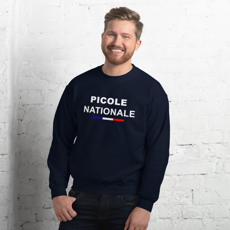 unisex crew neck sweatshirt navy front 66cc86c0cda6c