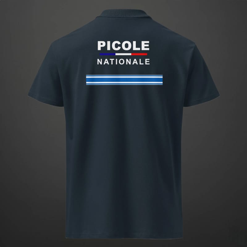 polo picole nationale arriere bleu marine polo picole nationale arriere bleu marine