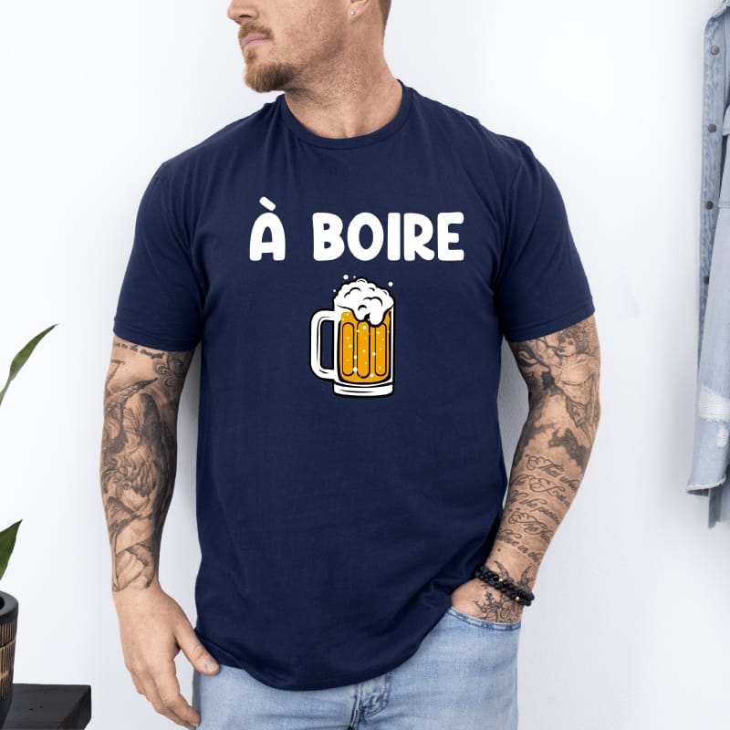 T-shirt à boire apéro alcool bière