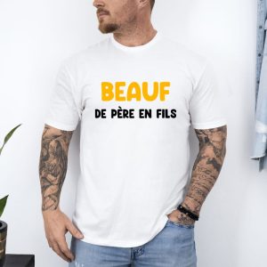 T-shirt beauf de père en fils