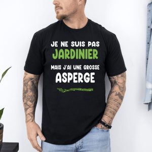 T-shirt beauf jardinage jardinier asperge