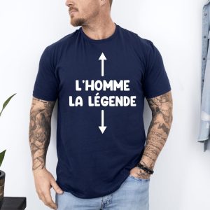 T-shirt beauf homme légende