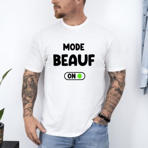 T-shirt beauf mode activé