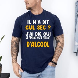 T-shirt cul sec alcool beauf