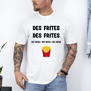 T-shirt des frites des frites