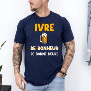 T-shirt ivre de bonne heure apéro