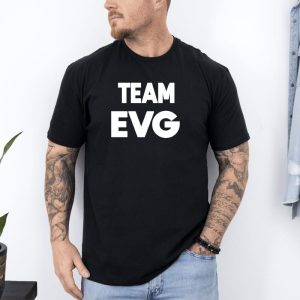 T shirt team evg noir