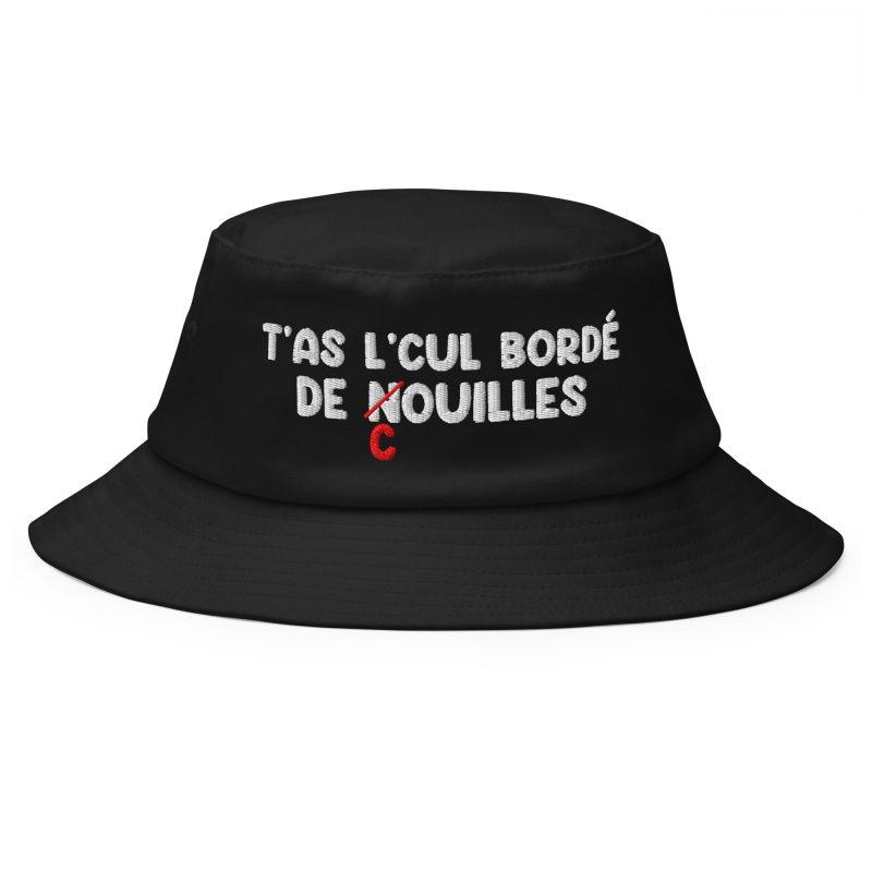 Bob cul bordé de couilles noir