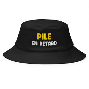 Bob pile en retard noir