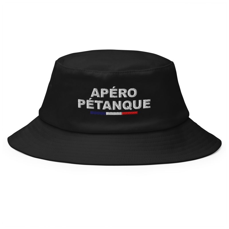 Bob apéro pétanque noir