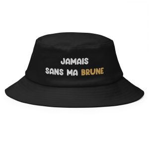 Bob jamais sans ma brune noir