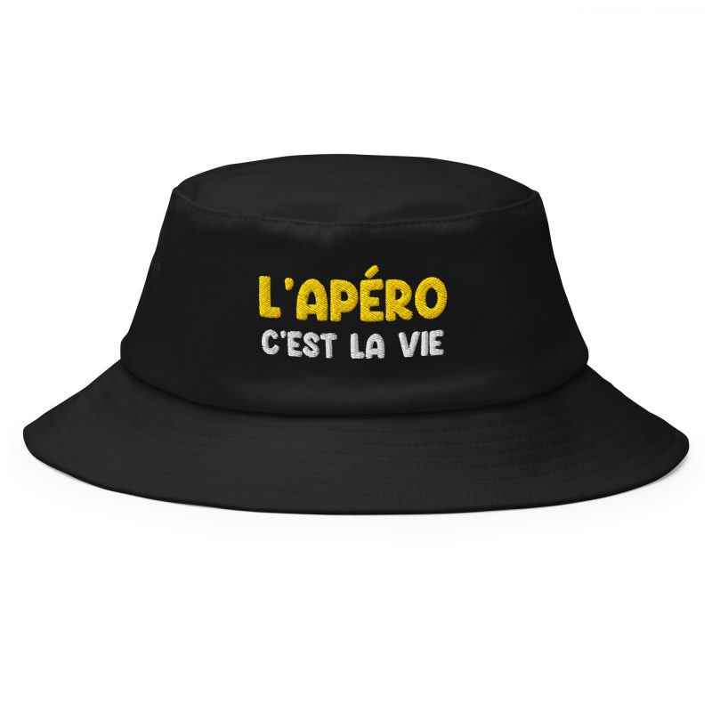 Bob l'apéro c'est la vie noir