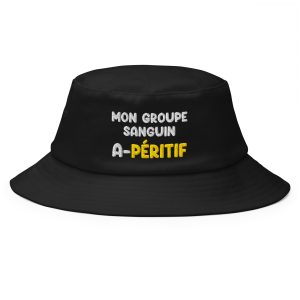 Bob mon groupe sanguin apéritif noir