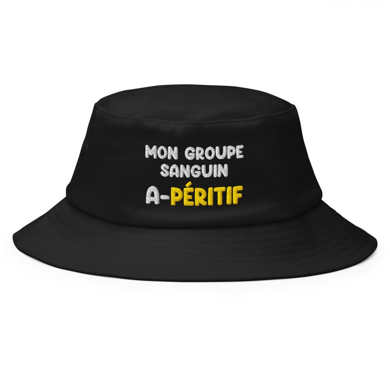 Bob mon groupe sanguin apéritif noir