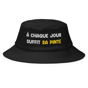 Bob à chaque jour suffit sa pinte noir