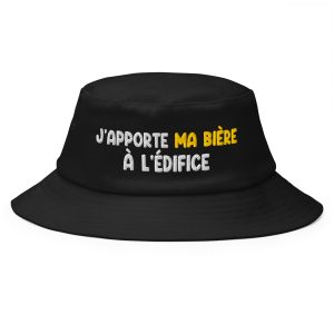 Bob j'apporte ma bière à l'édifice noir
