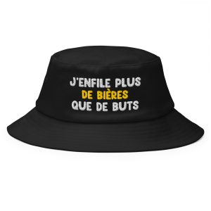 Bob j'enfile plus de bières que de buts noir