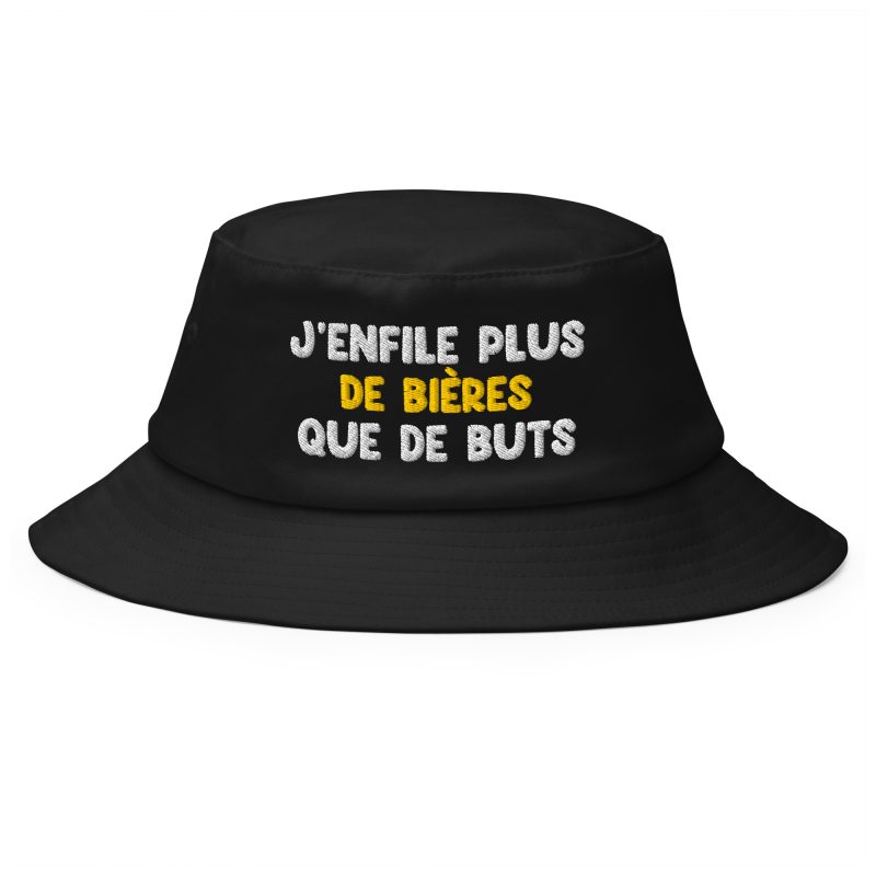 Bob j'enfile plus de bières que de buts noir