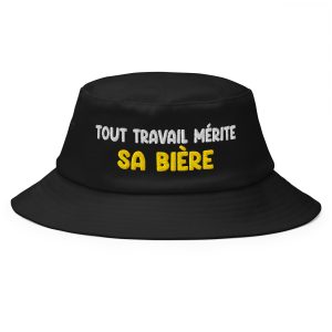 Bob tout travail mérite sa bière noir