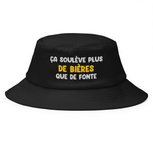 Bob ça soulève plus de bières que de fonte noir