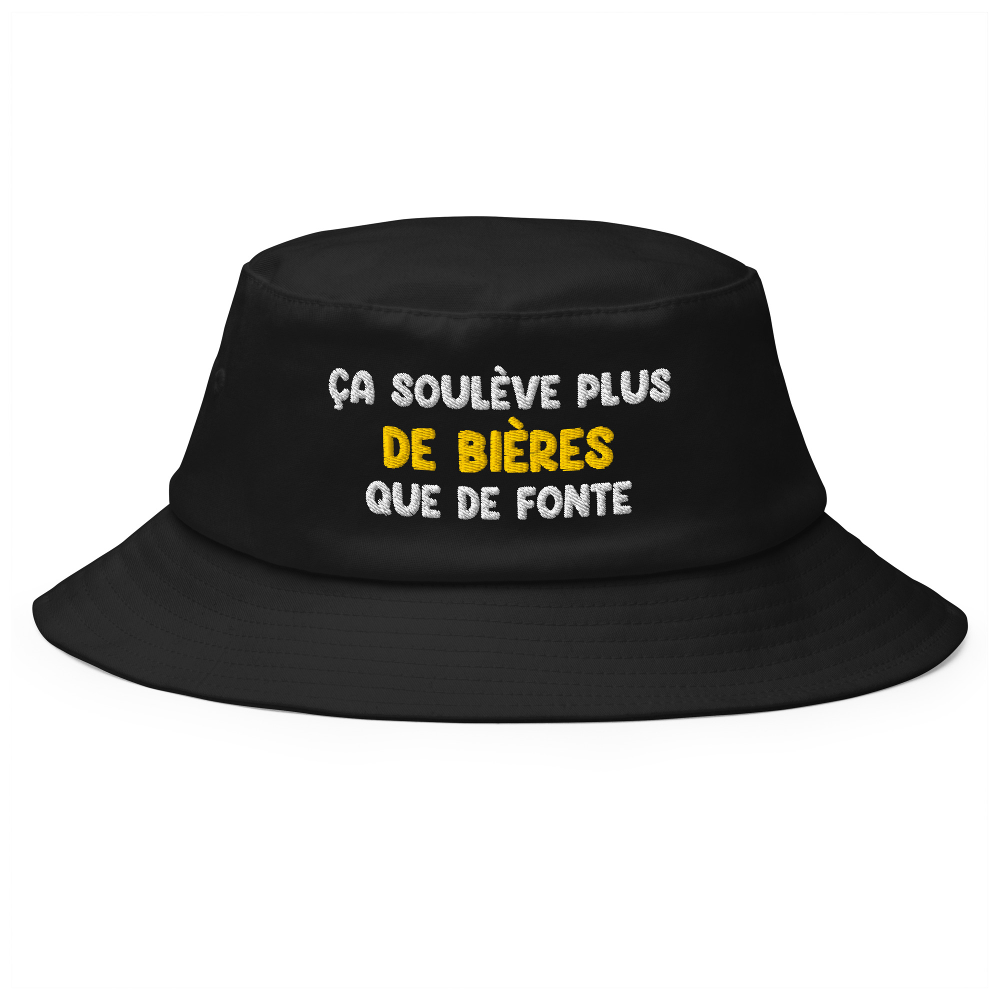 Bob ça soulève plus de bières que de fonte noir