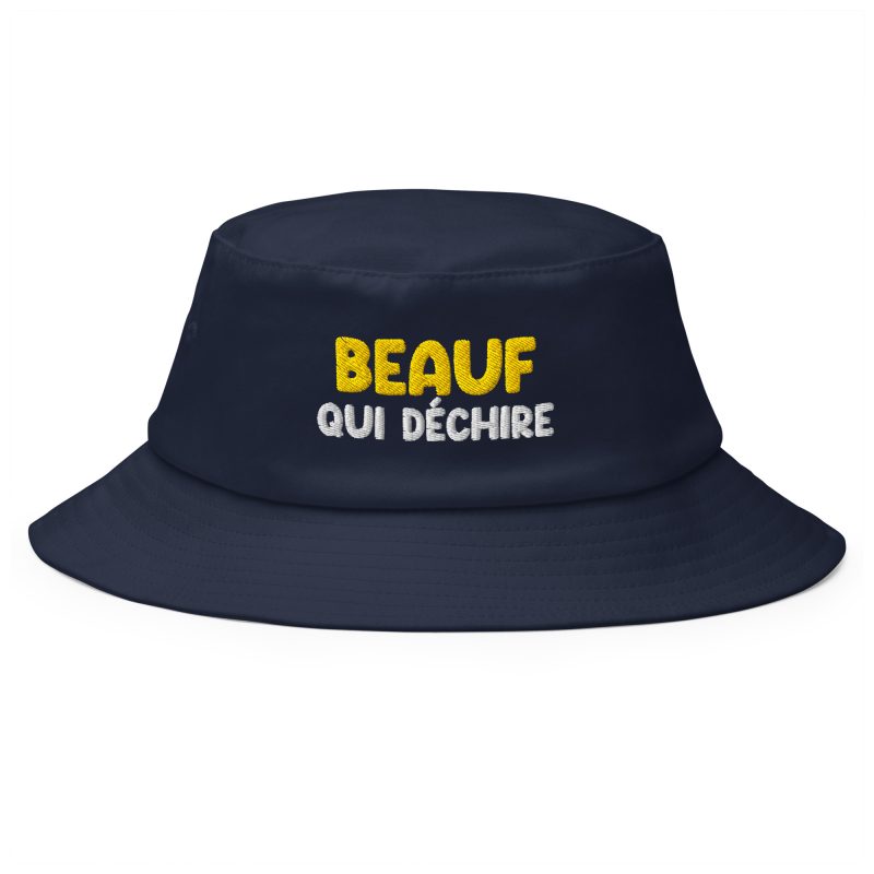 Bob beauf qui déchire bleu marine