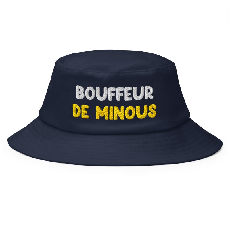 Bob bouffeur de minous bleu marine