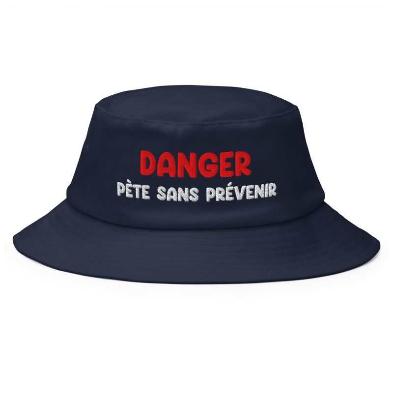 Bob danger pète sans prévenir bleu marine