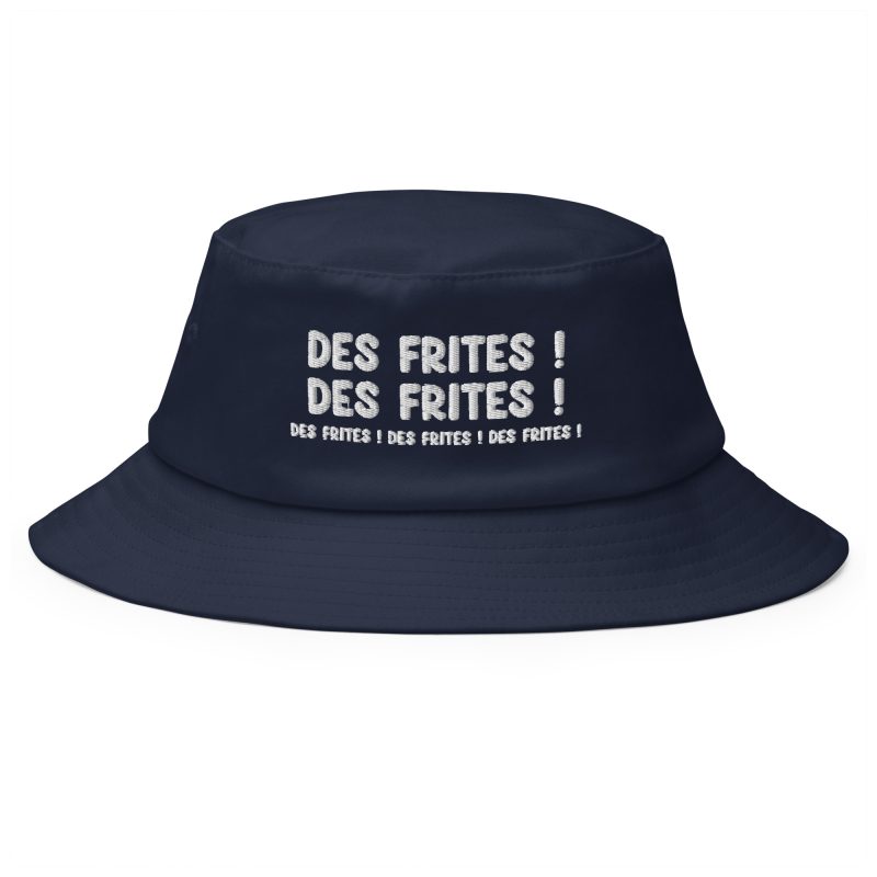 Bob des frites des frites bleu marine