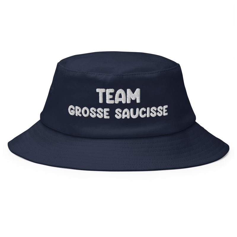 Bob team grosse saucisse bleu marine
