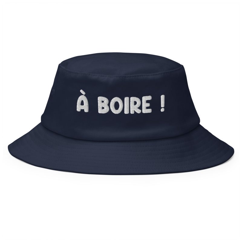 Bob à boire bleu marine