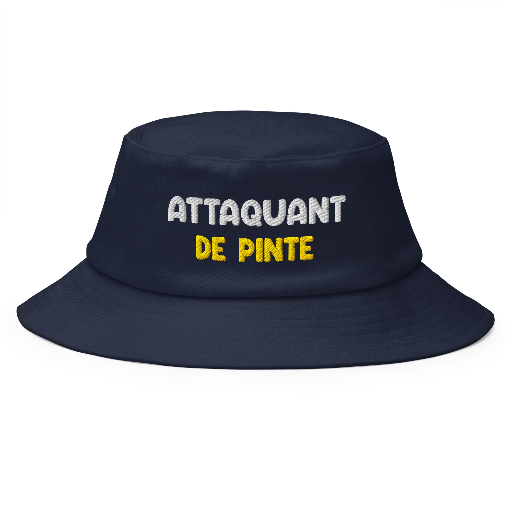 Bob attaquant de pinte bleu marine
