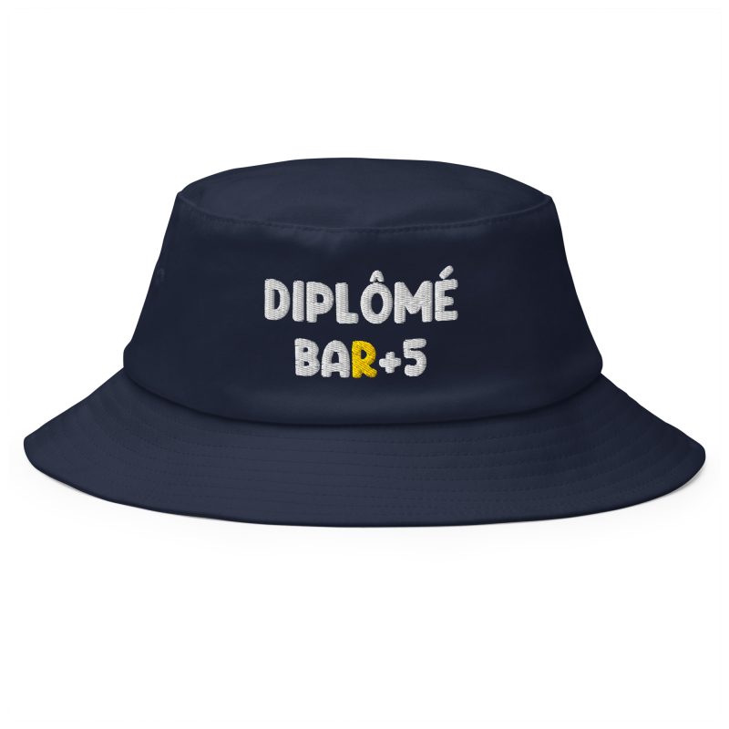 Bob diplômé BAR+5 bleu marine Bob diplômé BAR+5 bleu marine