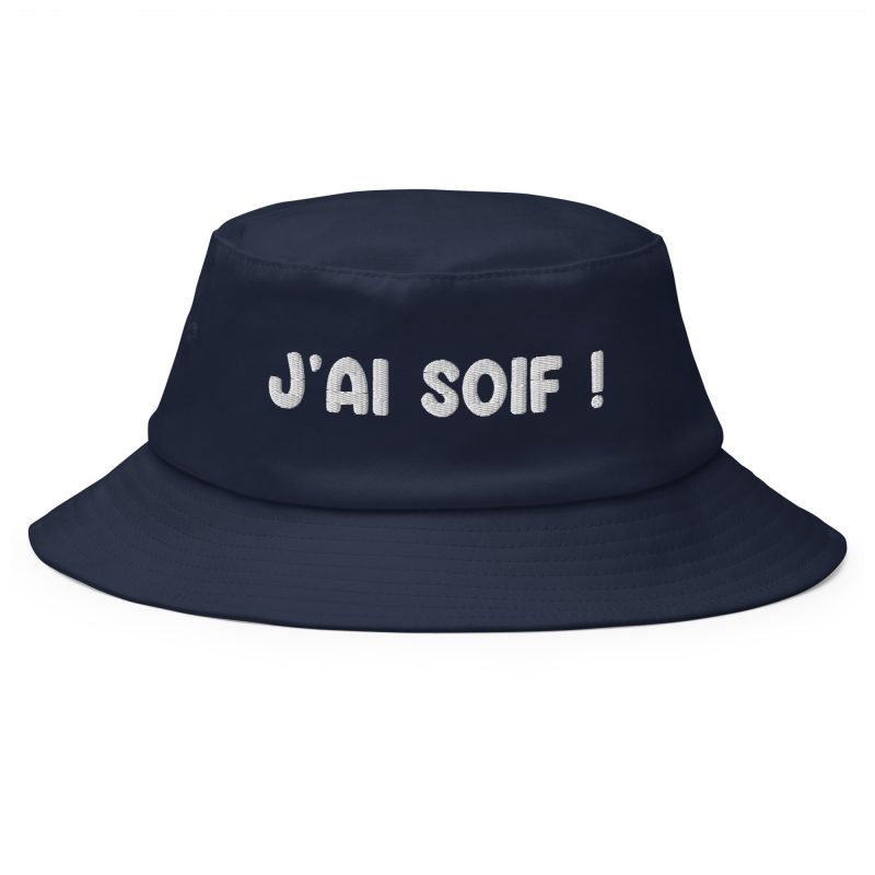 Bob j’ai soif bleu marine Bob j'ai soif bleu marine