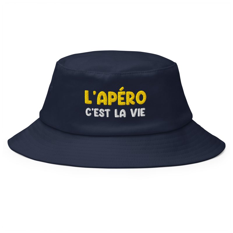Bob l’apéro c’est la vie bleu marine Bob l'apéro c'est la vie bleu marine