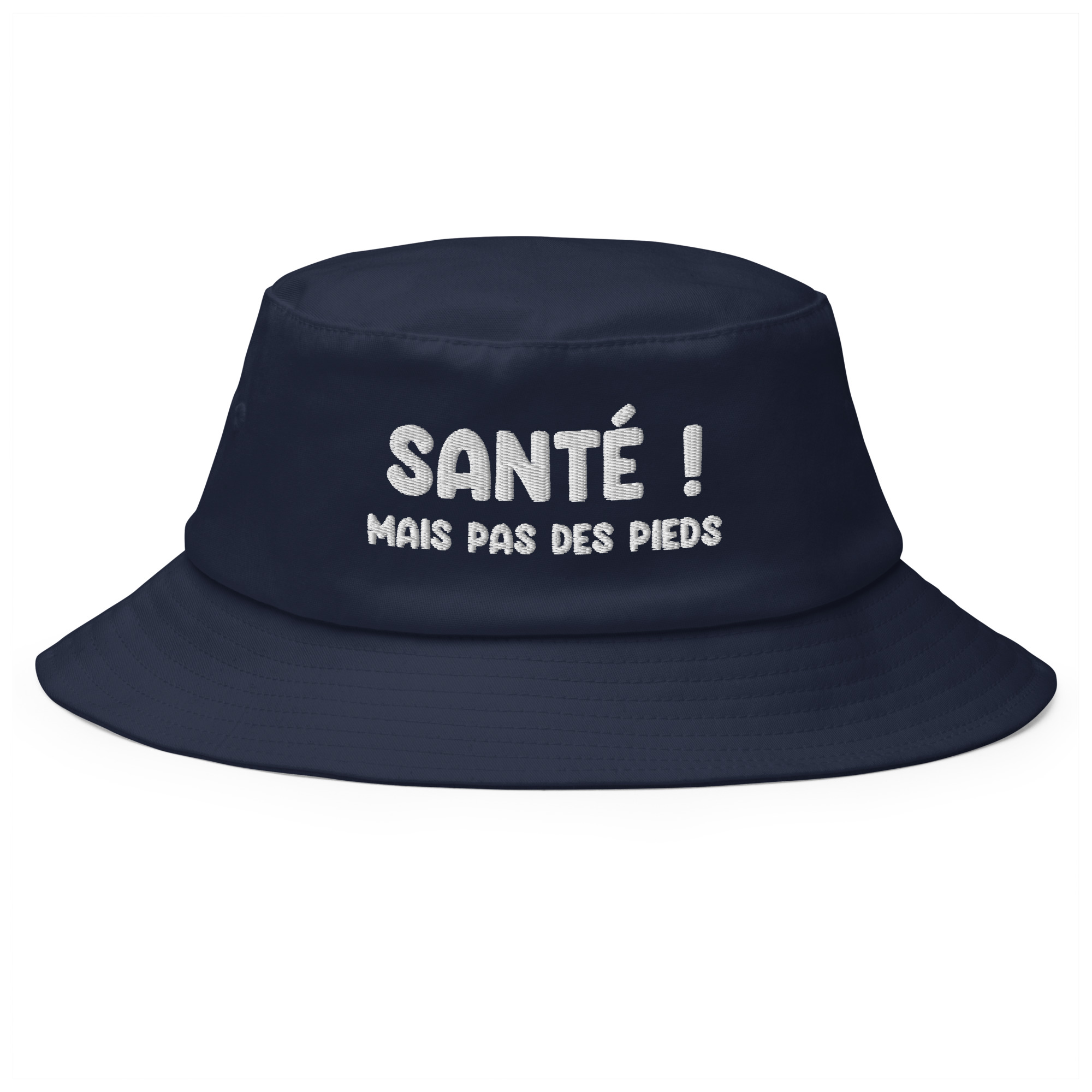 Bob santé mais pas des pieds bleu marine