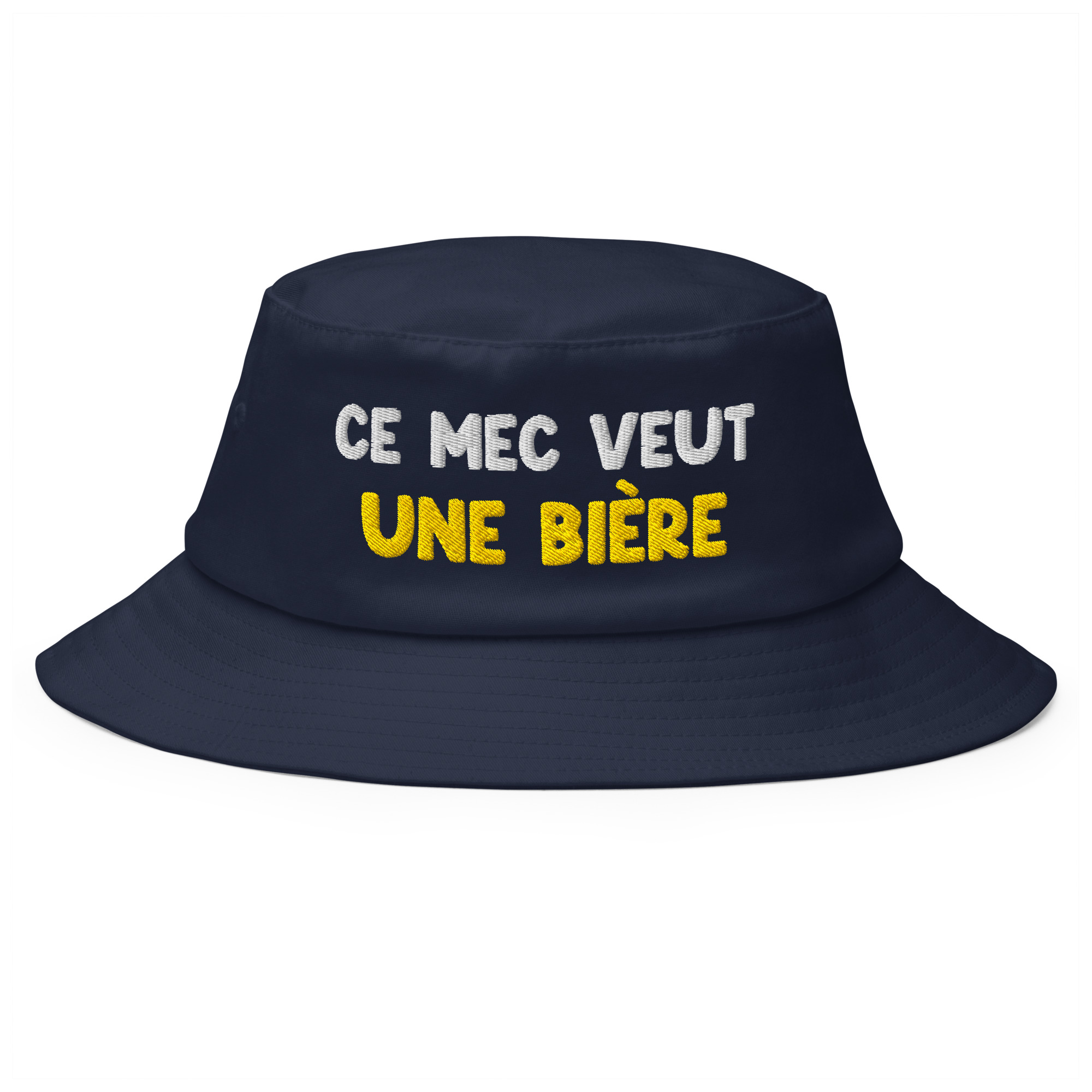 Bob ce mec veut une bière bleu marine