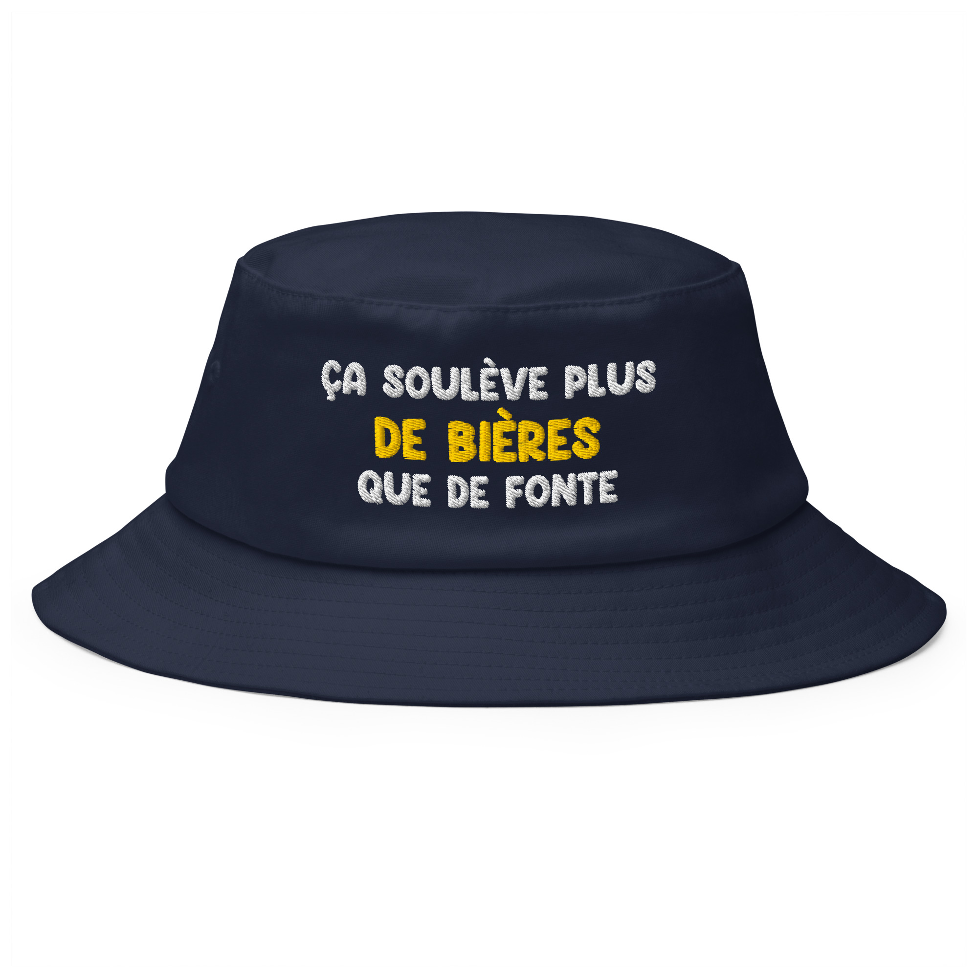 Bob ça soulève plus de bières que de fonte bleu marine