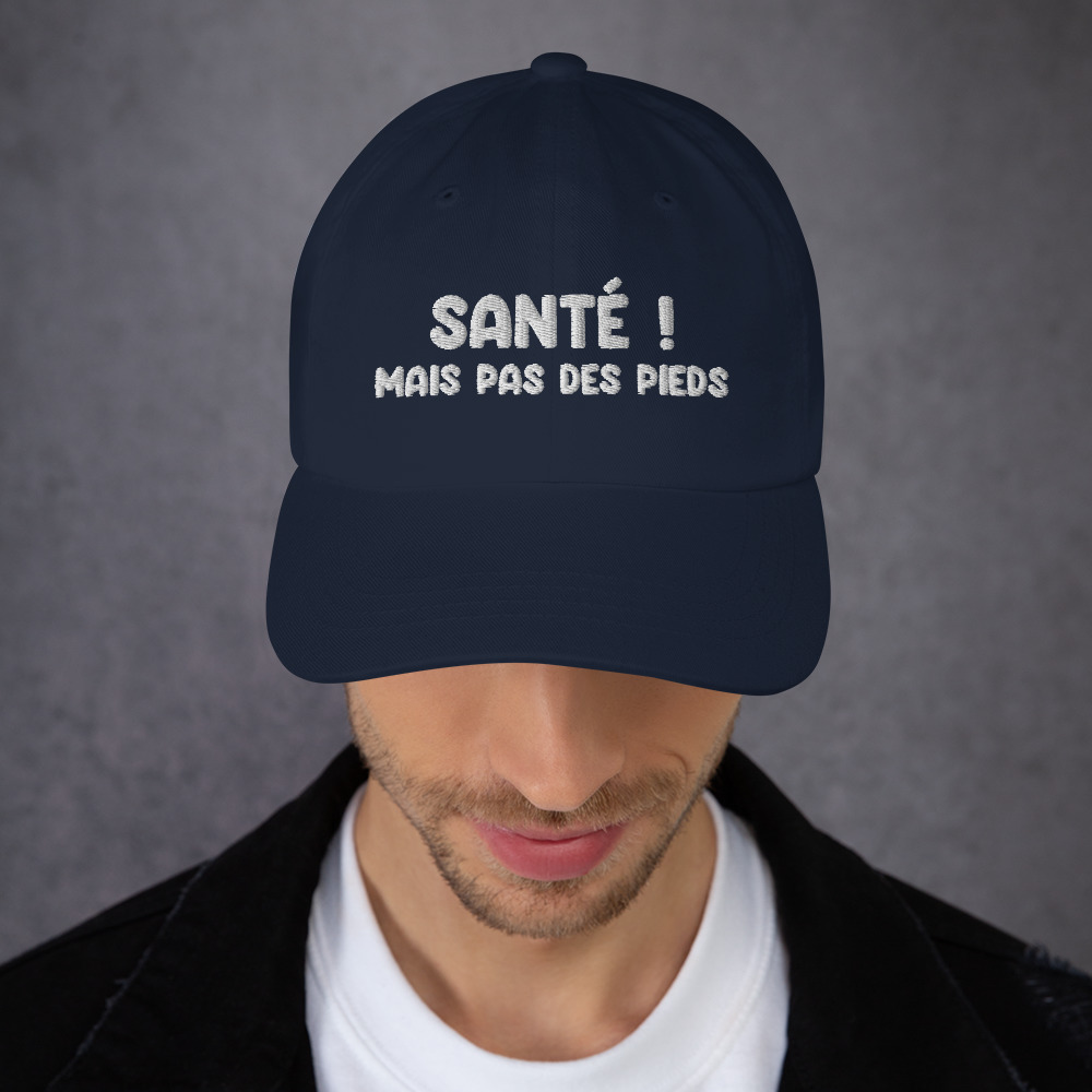 Casquette santé mais pas des pieds – Image 4