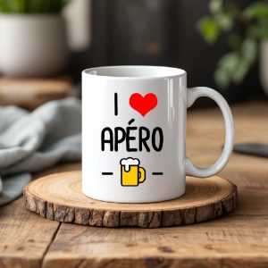 Mug I love apéro